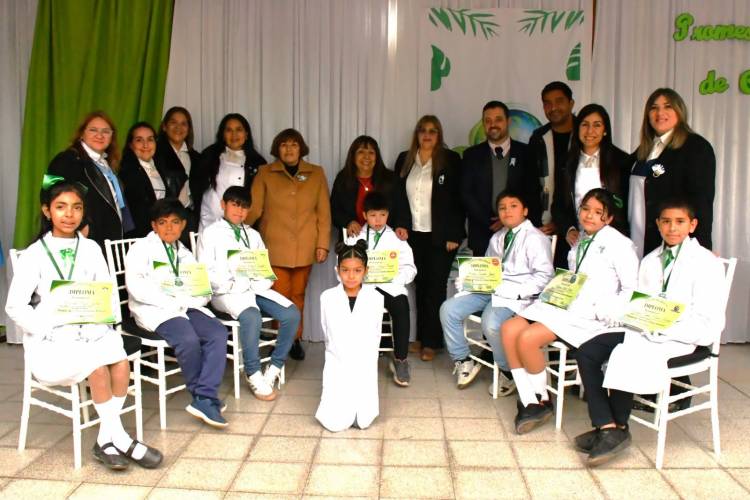 Estudiantes de Chamical realizaron la Promesa del Cuidado Ambiental