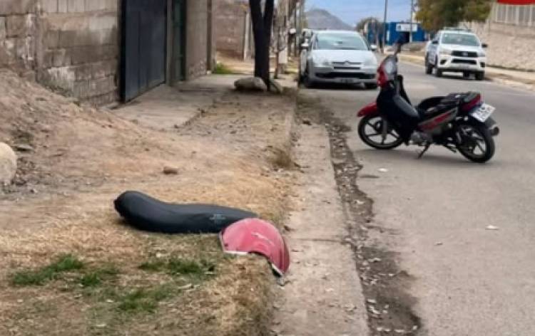 Una menor resultó herida tras ser atropellada por una motocicleta