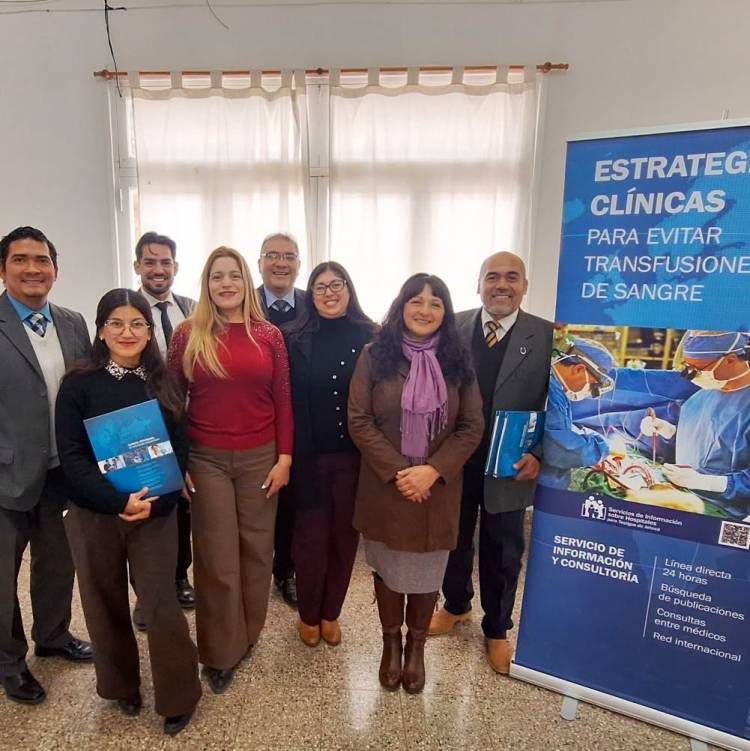El Hospital Eleazar Herrera Motta realizó una charla sobre alternativas a la transfusión de sangre
