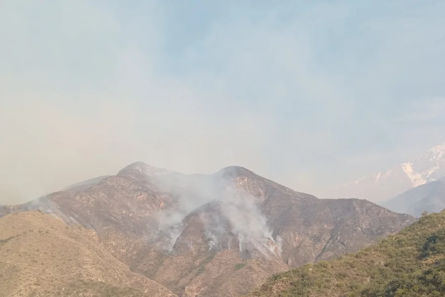 Autoridades declararón extinguido el incendio en la zona de Guanchín