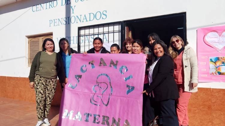 Semana Mundial de la Lactancia Materna: realizaron una jornada de promoción en Vichigasta