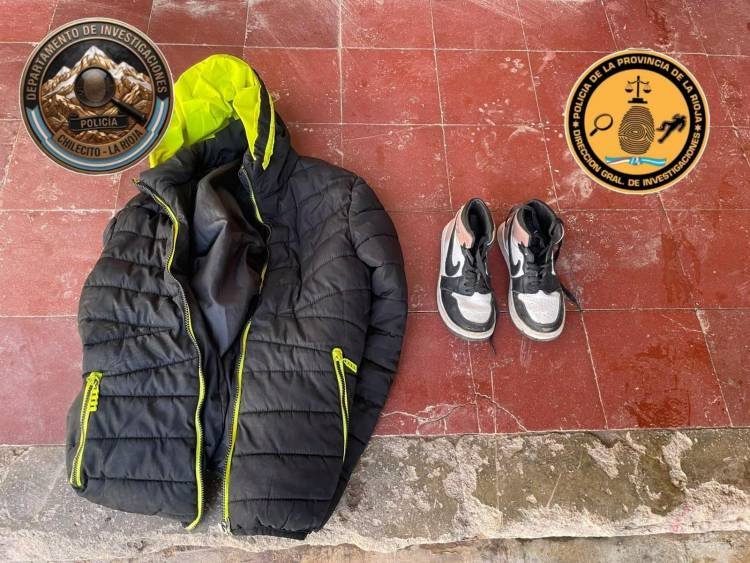 Recuperaron prendas de vestir durante un allanamiento en Chilecito