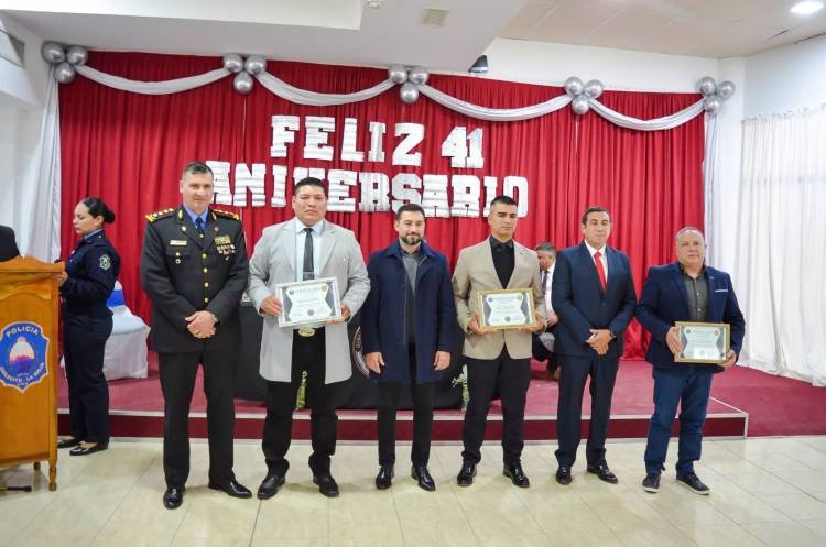 Conmemoraron el 41.° aniversario del Departamento de Investigaciones de Chilecito