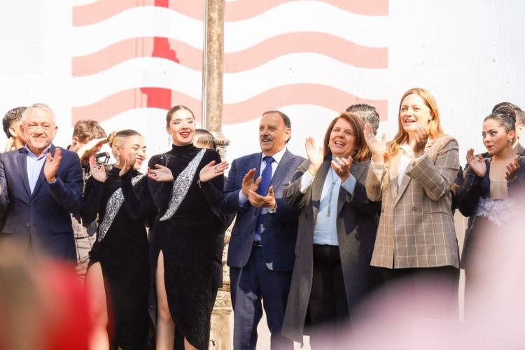 En el aniversario 140° del Municipio de Capital, Quintela llamó a “tener fuerza, fe y trabajar todos unidos”