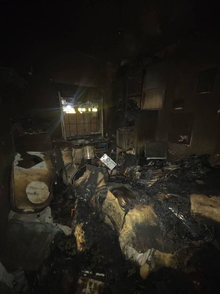 Incendio en una vivienda del barrio Fronteras Argentinas: siete personas fueron evacuadas