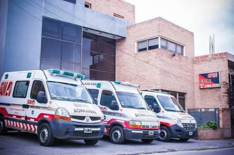 Un ciclista de 77 años fue trasladado al hospital tras un accidente en Avenida Circunvalación