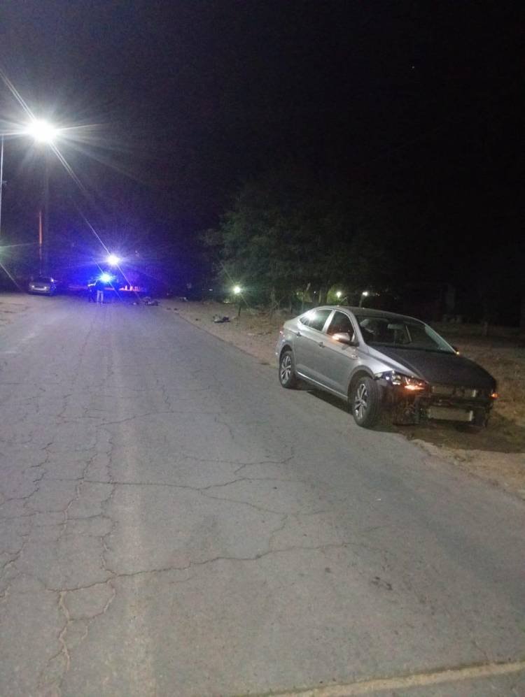 Una joven resultó herida tras un siniestro vial en la Ruta Provincial N° 12