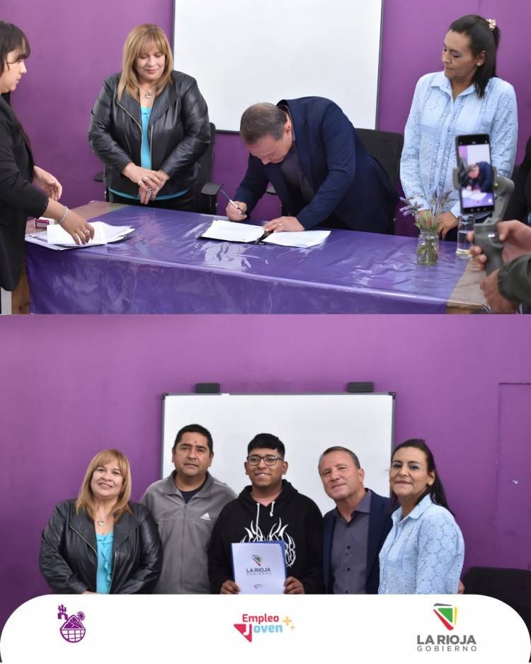 Doce jóvenes se incorporan al programa Empleo Joven en Chilecito