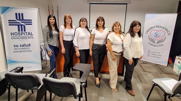 El Hospital Eleazar Herrera Motta participó de la primera Jornada de Especialidades Pediátricas en Chilecito