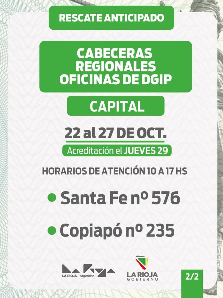 El operativo de rescate anticipado de Chachos continuará el lunes y martes en Capital y distintas localidades del interior